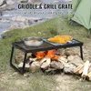 VEVOR Skladací grilovací rošt 57 x 28,5 x 23 cm, nosnosť 6 Náhľad obrázku produktu 4