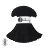 A bundle of black cord is shown, wrapped with a label. Podgląd zdjęcia produktu