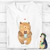 Mr. & Mrs. Panda Kleinkinder T-Shirt Bär Baby 9-11 Jahre Produktbild-Vorschau 2