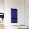 Carrello porta scarpe 'Sokndal' con 3 sportelli in metallo Anteprima dell’immagine prodotto 5