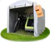 NovaTerra Fahrrad-Garage, anthrazit 120 x 176 x 163 cm Produktbild-Vorschau 1