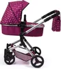 Kombi-Puppenwagen Vario bordeaux Produktbild-Vorschau 4