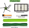 A diagram showing the dimensions of various vacuum cleaner accessories. Podgląd zdjęcia produktu