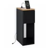 Nočný stolík Nočný stolík Black Loft Design 20x30 cm S Náhľad obrázku produktu 1