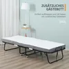 HOMCOM Klappbett 90x200 cm Erwachsene Gästebett Klappbar Produktbild-Vorschau 4