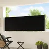 vidaXL Výsuvná bočná markíza, 100 × 514 cm, čierna Náhľad obrázku produktu 3