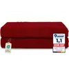 Komfortec 2er Saunatuch Set 80x200 cm aus 100% Baumwolle, Produktbild-Vorschau 1