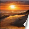 Vlies fototapete Sonnenuntergang Strand Natur 300x300 cm Produktbild-Vorschau 1