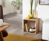 Wohnling Massivholz Akazie Cube Regal 43,5 x 43,5 x 33 cm Anteprima dell’immagine prodotto 12