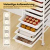 Carrello portaoggetti COSTWAY con 10 cassetti impilabili e Anteprima dell’immagine prodotto 4