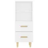 vidaXL Sideboard Blanc 34,5x34x90 cm Bois composite Voir les images du produit 6