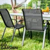 Chaise de jardin en métal, terrasse, fauteuil de balcon, Voir les images du produit 3