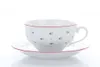 Šálka a podšálka na čaj, český porcelán, Verona, 250 ml, Náhľad obrázku produktu 1