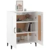 Sideboard Hochglanz-Weiß 69,5x34x90 cm Holzwerkstoff Produktbild-Vorschau 4