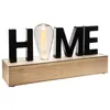 Figure Led 'home' 34x16x8cm. Voir les images du produit 1