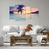 Bild auf Leinwand - Leinwandbild - Meer Strand Palme - Produktbild-Vorschau 6