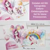 Einhorn Einladung Kindergeburtstag Mädchen | XXL Unicorn Produktbild-Vorschau 6