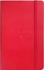 A red Moleskine Passion Journal with an elastic band. Anteprima dell’immagine prodotto