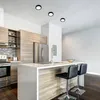 Plafón čierny okrúhly Ø12cm LED 7W neutrálna farba svetla Náhľad obrázku produktu 3