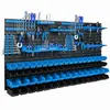 68 stohovacích boxov Nástenná polica z plastu 154 x 78 cm Náhľad obrázku produktu 1