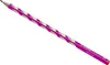 A single pink pencil with silver polka dots on a white background. Podgląd zdjęcia produktu