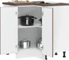 vidaXL Élément bas d'angle de cuisine Porto Chêne fumé Voir les images du produit 8