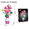 Lotusblumen Botanisches Bauset mit Vase Rosa Künstlicher Produktbild-Vorschau 4