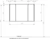 Spiegelschrank 105 cm inkl. LED-Aufsatzleuchte QUEBEC-66 in Produktbild-Vorschau 4