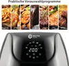 Balter Heißluftfritteuse XL-Touch, Fritteuse, LCD Display, Produktbild-Vorschau 2