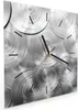 Wanduhr aus Glas mit Motiv Metallische Scheiben- 30 x 30 cm Produktbild-Vorschau 2