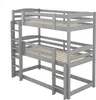 Letto a castello Sweiko, 90x200cm, letto a castello triplo Anteprima dell’immagine prodotto 12