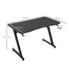HOMCOM Gaming-Tisch, 120 x 65 x 74,5 cm, ergonomischer Produktbild-Vorschau 3
