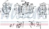 NISSENS 890551 6SEU14C Klimaanlage Klimakompressor PAG 46 Produktbild-Vorschau 8