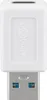 Goobay 55225 Adattatore USB 3.0 SuperSpeed a USB-C™, bianco Anteprima dell’immagine prodotto 1