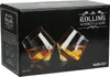 Winkee 2 tlg. Set rollende drehende Whiskey Whisky Gläser Produktbild-Vorschau 3
