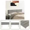 The Living Store Kopfteile 2 Stk. Hellgrau 72x5x78/88 cm Produktbild-Vorschau 9