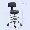 Chaise de bureau HOMCOM, réglable en hauteur, chaise de Voir les images du produit 3
