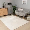 Tapis de séjour à poils courts Lavable Motif uni Doux Voir les images du produit 1