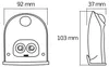 Osram DoorLED Outdoor wall lighting LED Anteprima dell’immagine prodotto 3