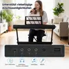 COSTWAY 61-toetsen keyboard piano set met standaard, krukje Productafbeelding-voorbeeld 7