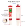 tester jakości wody 5 w 1, tester chloru, PH, ORP, H2, Podgląd zdjęcia produktu 7