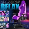 KESSER® Gamingstuhl mit Kopfstütze & Lendenkissen Produktbild-Vorschau 7