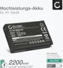 CELLONIC 1x Akku für Navigation Kompatibel mit Garmin Alpha Produktbild-Vorschau 2