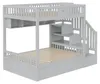 Poschodová posteľ 140 x 200 cm s hydraulicky otváranou Náhľad obrázku produktu 9