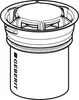 Sifone ibrido Geberit per orinatoi, 1 pz. Anteprima dell’immagine prodotto 2