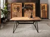 Hudson Baumkantentisch "live edge", 175x90 cm, Eisengestell Produktbild-Vorschau 5