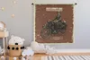 MuchoWow® Wandteppich Wandbehang Mancave - Motorrad - Anzug Produktbild-Vorschau 4