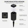 8er-Set Solar-Wegeleuchten außen, 3 Lichtfarben, Produktbild-Vorschau 2