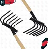 KOTARBAU® Gartenhacke 6-Zinkige mit Holzstiel 120 cm Hacke Produktbild-Vorschau 6