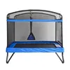Trampolina dla dzieci z huśtawką i siatką zabezpieczającą Podgląd zdjęcia produktu 2